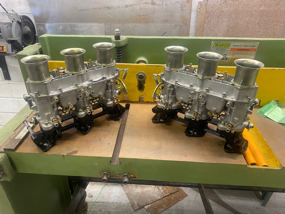 Porsche 40 TIN Carburettor after restoration