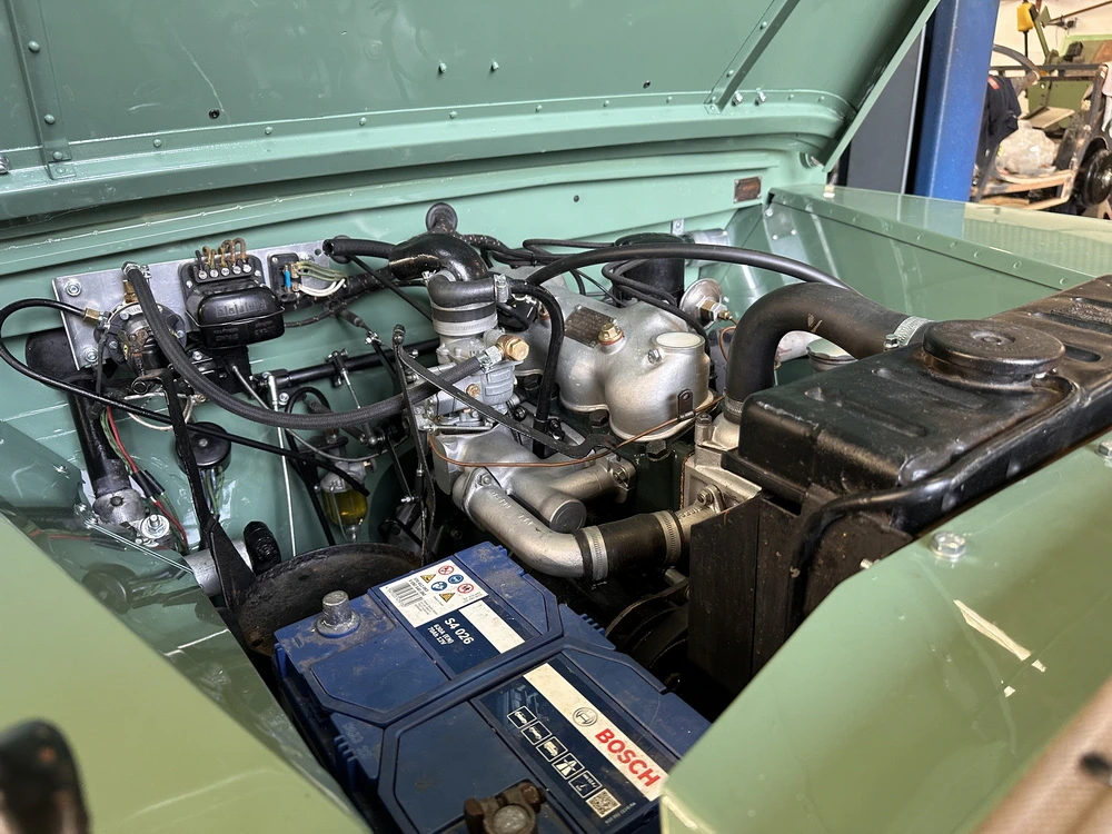 Series Landrover Carburettor rebuild